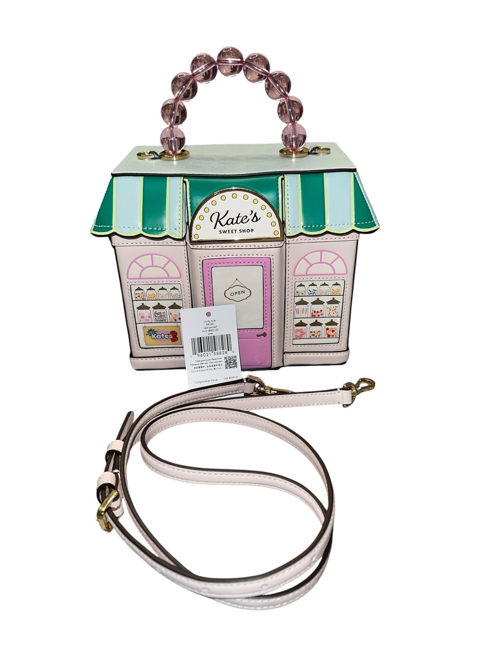 KATE SPADE TREAT YOURSELF CANDY SHOP STORE 3D CROSSBODY BAG